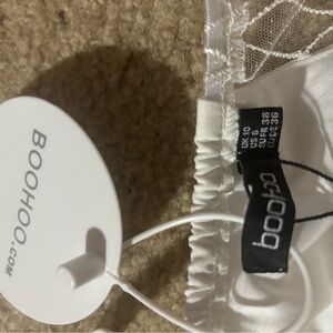 White mini dress. Size US 6. Fits like 4.